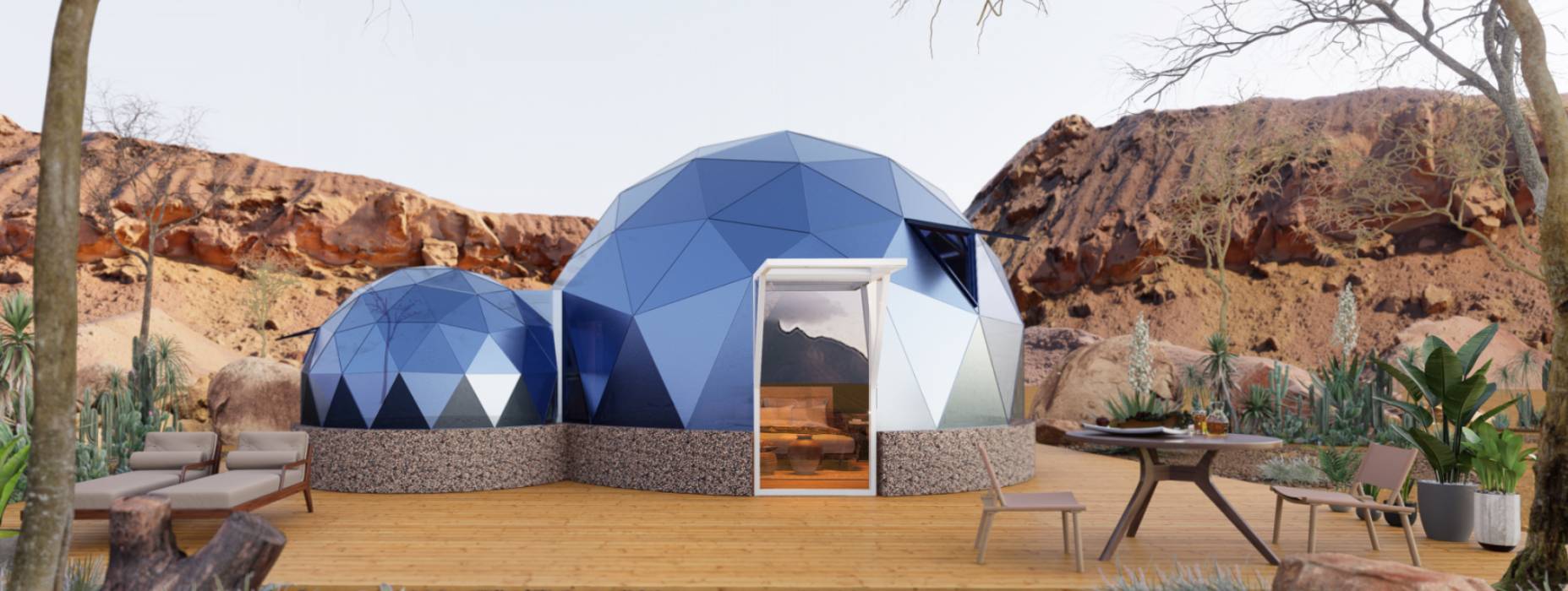 山西球形智能光伏玻璃星空房